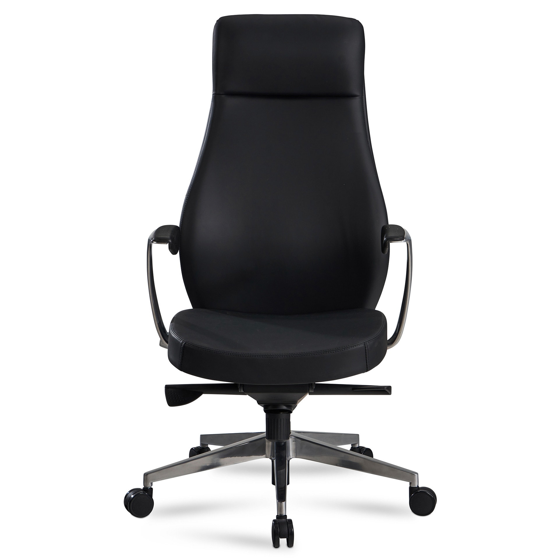 CASAVANTI Bürostuhl 74x125x74 cm Kunstleder schwarz