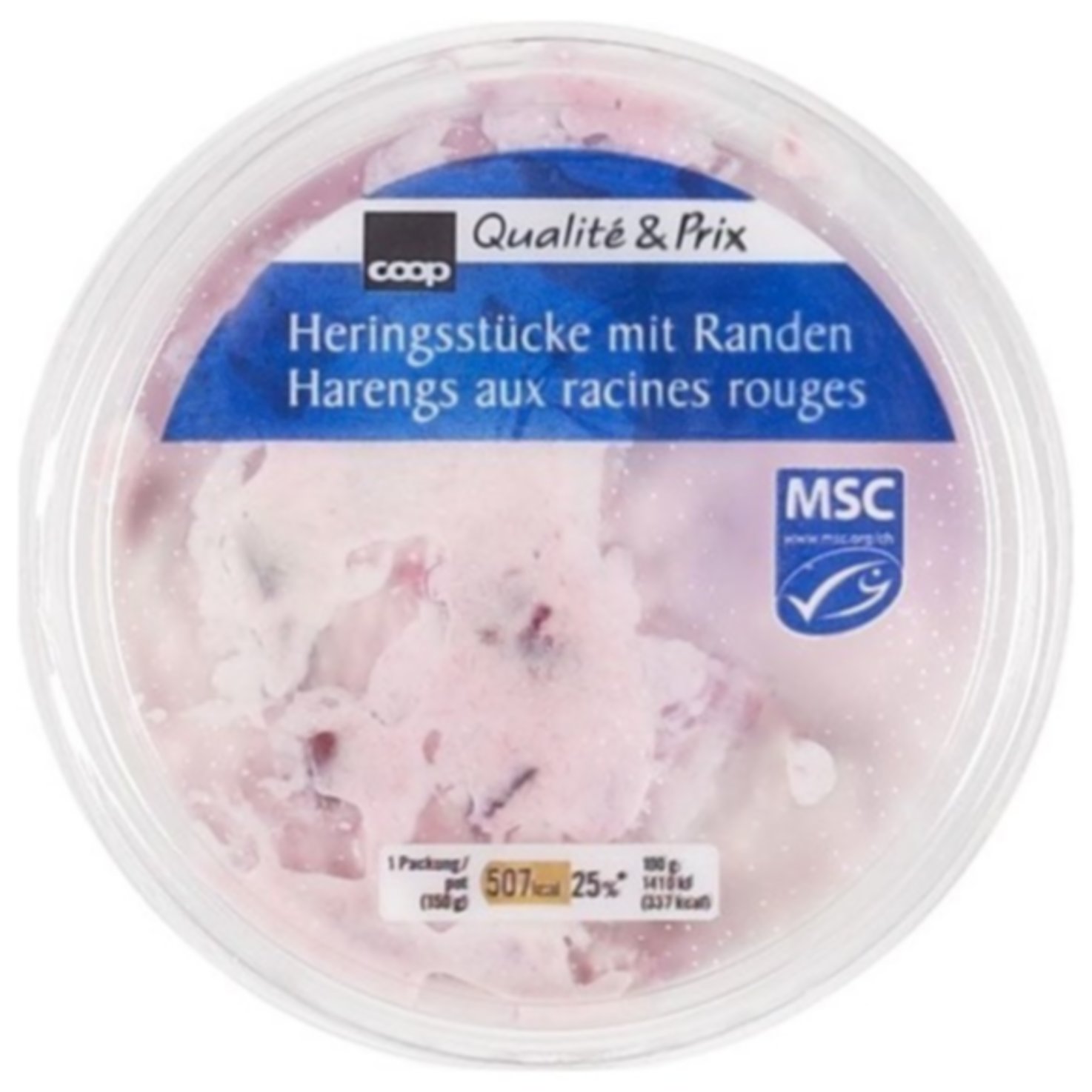 Heringsstücke mit Randen MSC -