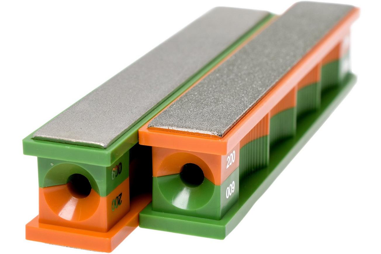 Wicked Edge set diamanten slijpstenen, grof en medium 200/600