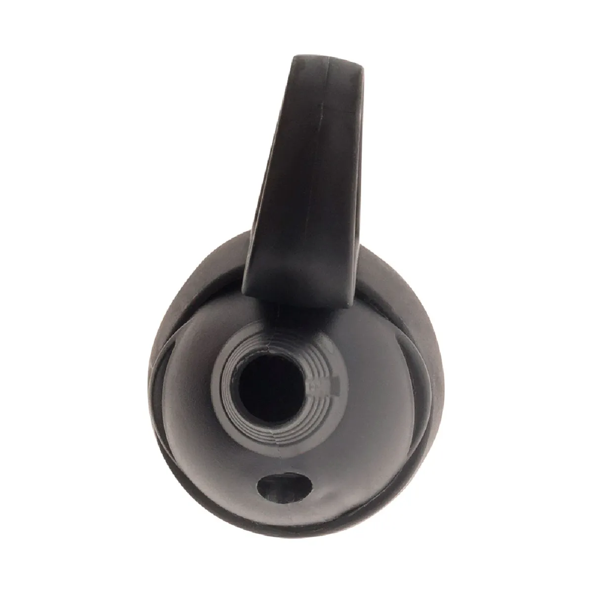 Zenitech Fiche mâle anneau - Noir