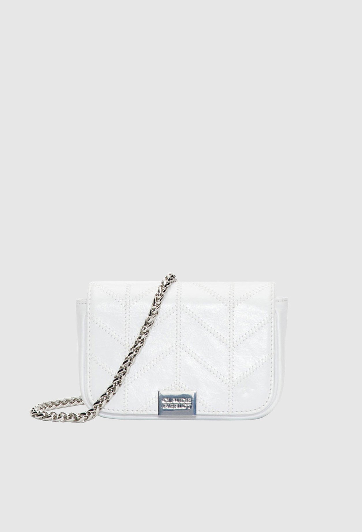 Pochette cuir verni