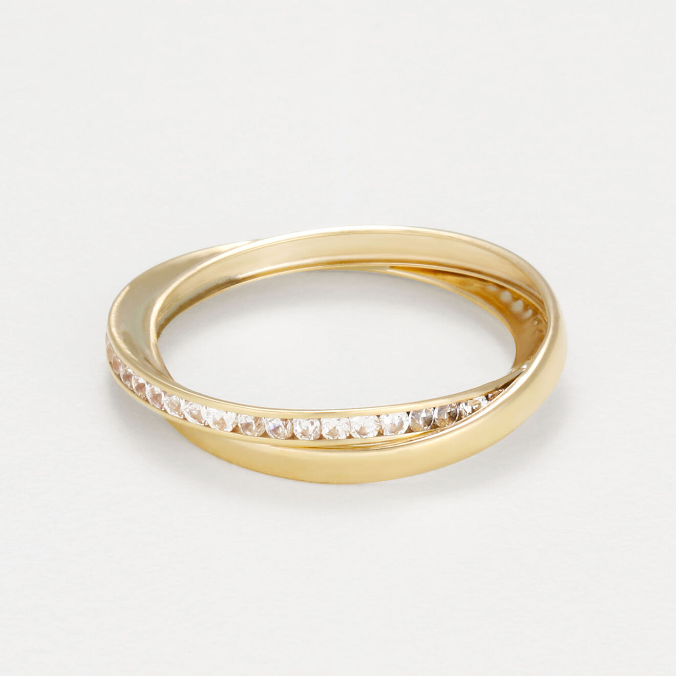 L'Or by Diamanta Bague Kylie or jaune