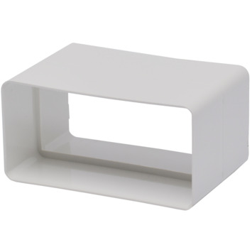 Sanivesk vlakkanaal kanaalverbinder 110x55 mm