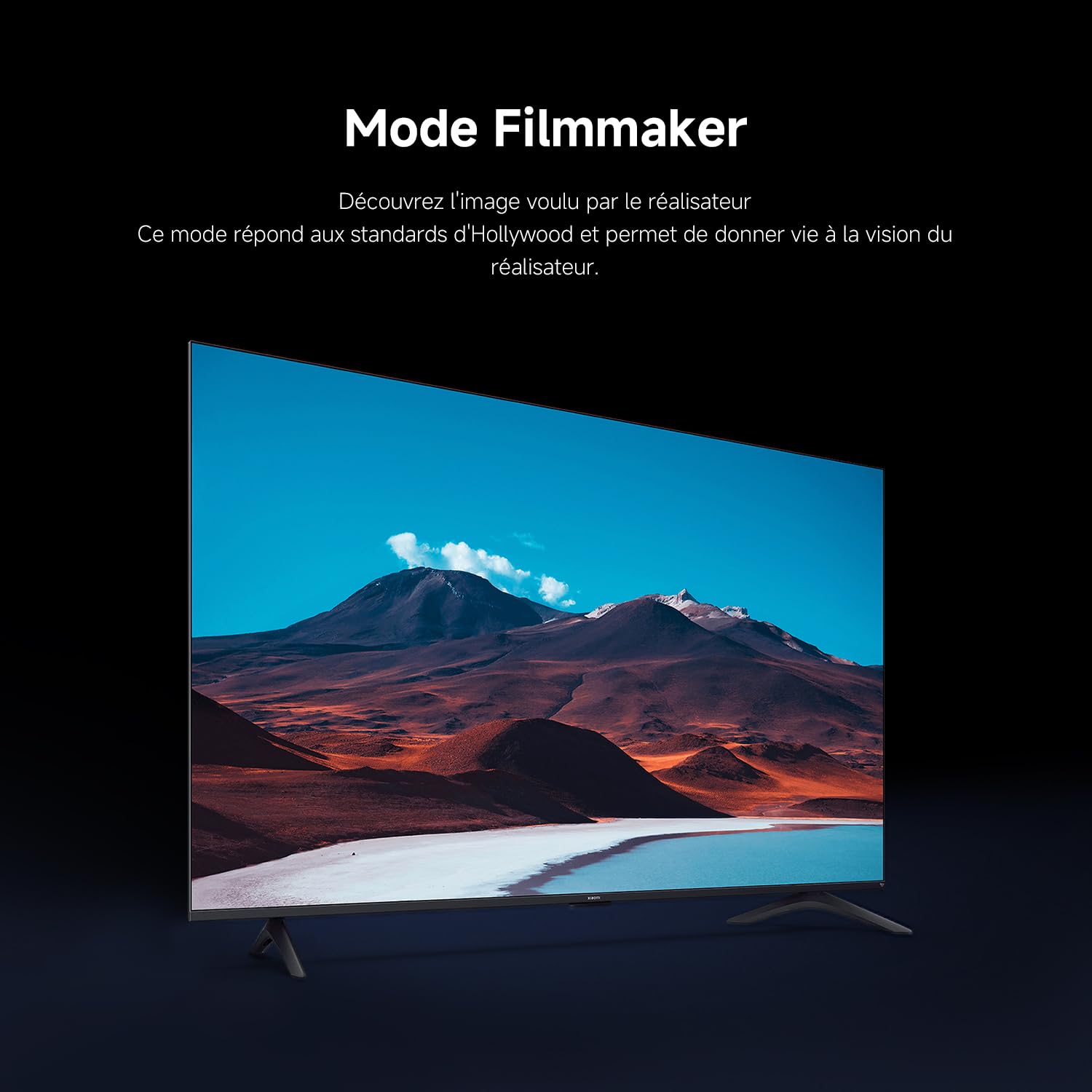 Xiaomi TV F 55, 140 cm (55 Pouces), 4K UHD, Smart TV, Fire TV, Contrôle Vocal Alexa, HDR10, MEMC, Mode Game Boost 120Hz, 2Go+32Go, Compatible avec Air