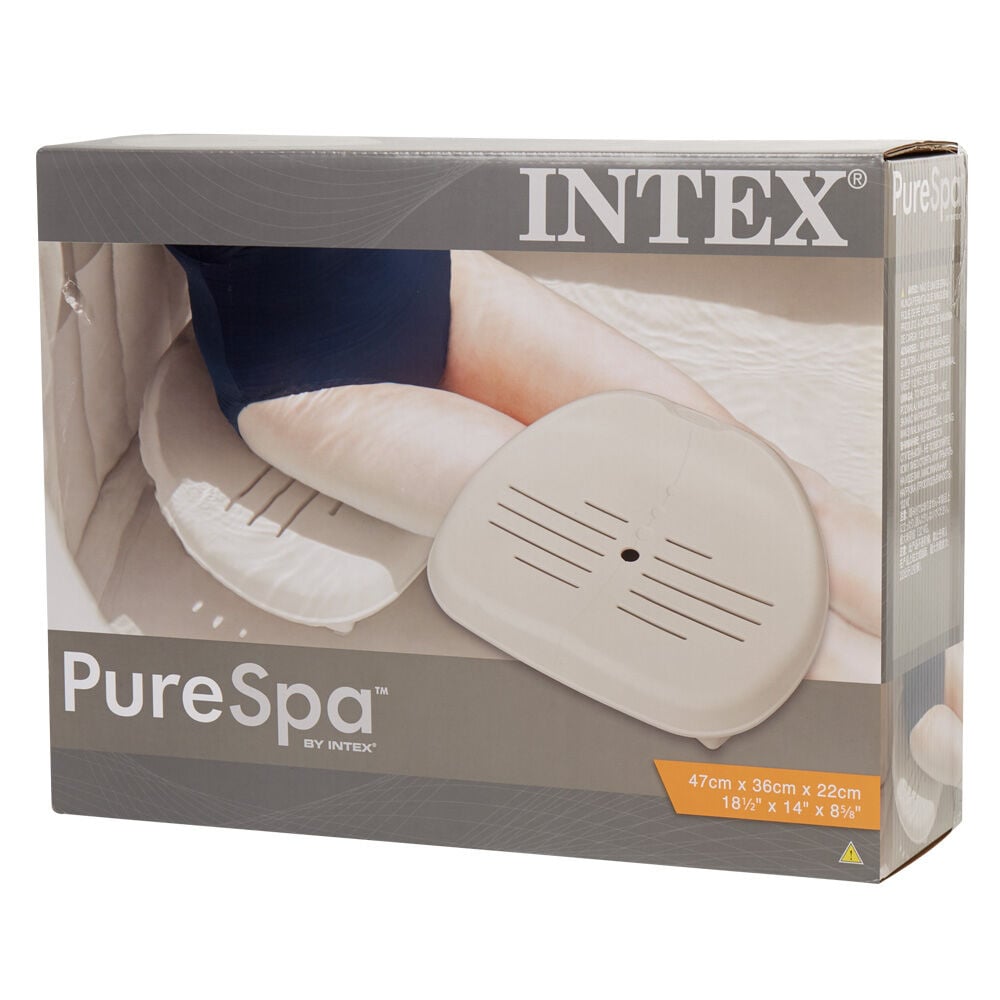 Siège pour spa Intex beige