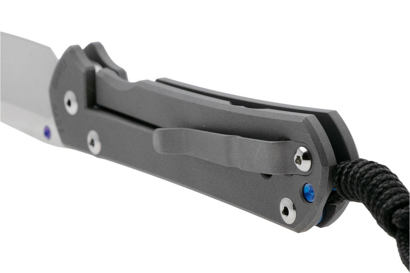 Chris Reeve Large Sebenza 31 Insingo L31-1008, Stonewashed CPM MagnaCut, Sand Blasted Titanium zakmes