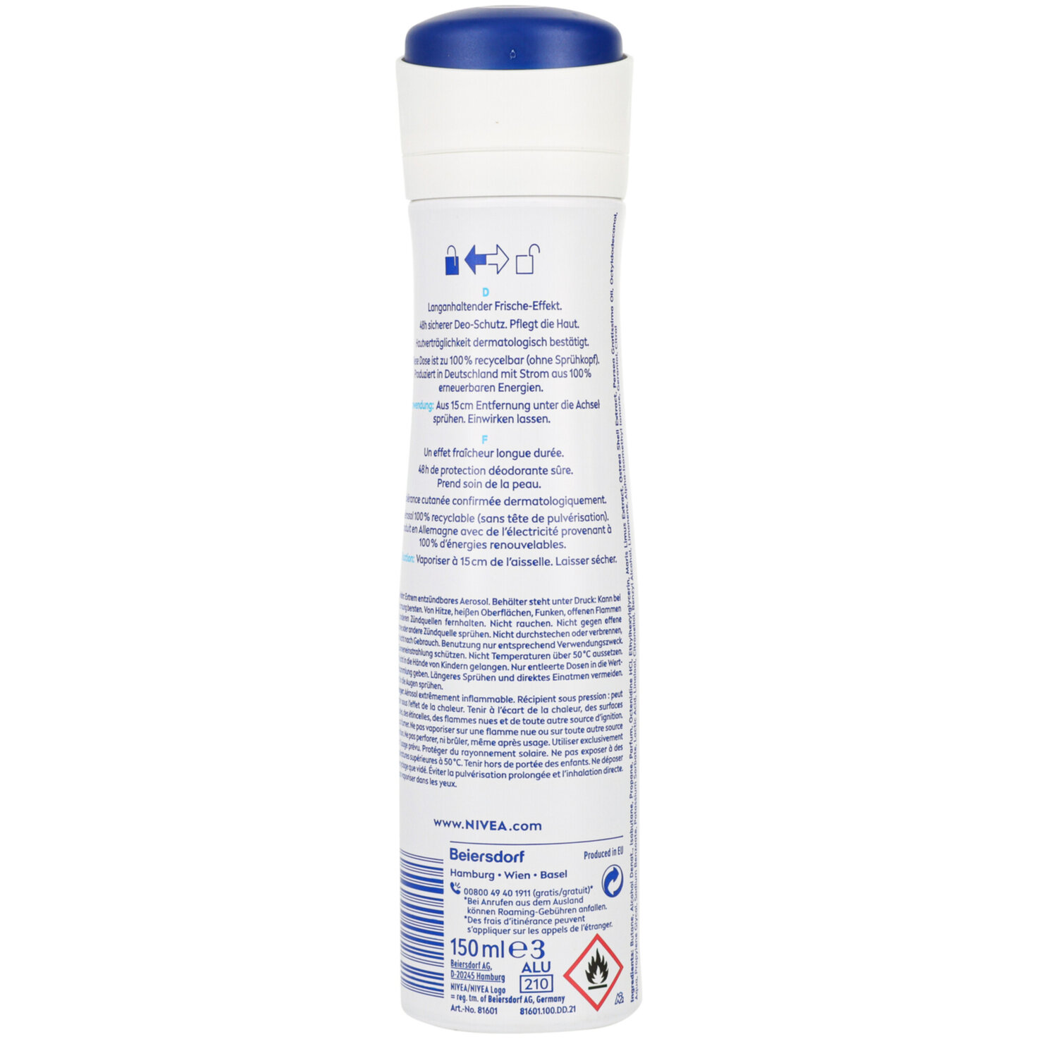 Nivea Deo Fresh Natural Spray Female