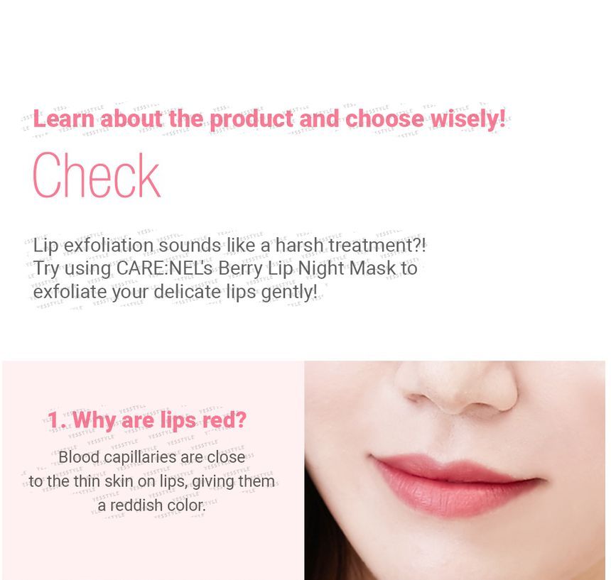 CARE:NEL - Berry Lip Night Mask Jumbo
