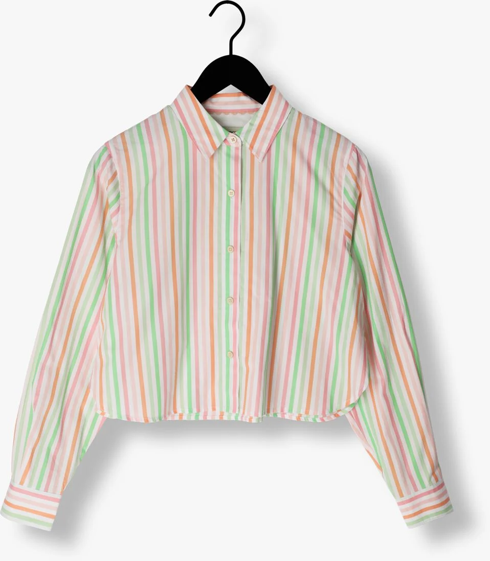 SCOTCH & SODA multi scotch & soda blouse multi striped boxy fit shirt