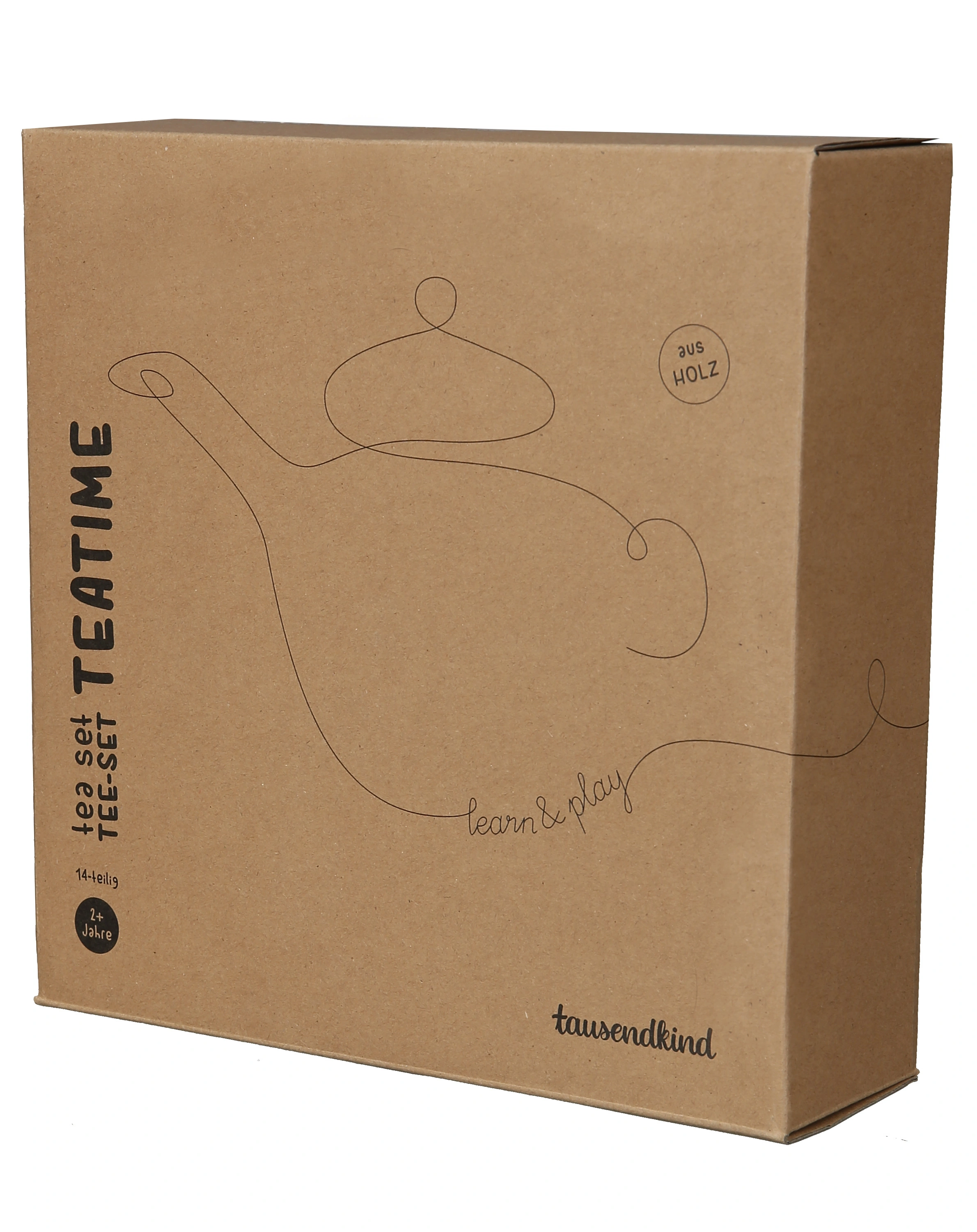 Tee-Service TEATIME 14-teilig aus Holz