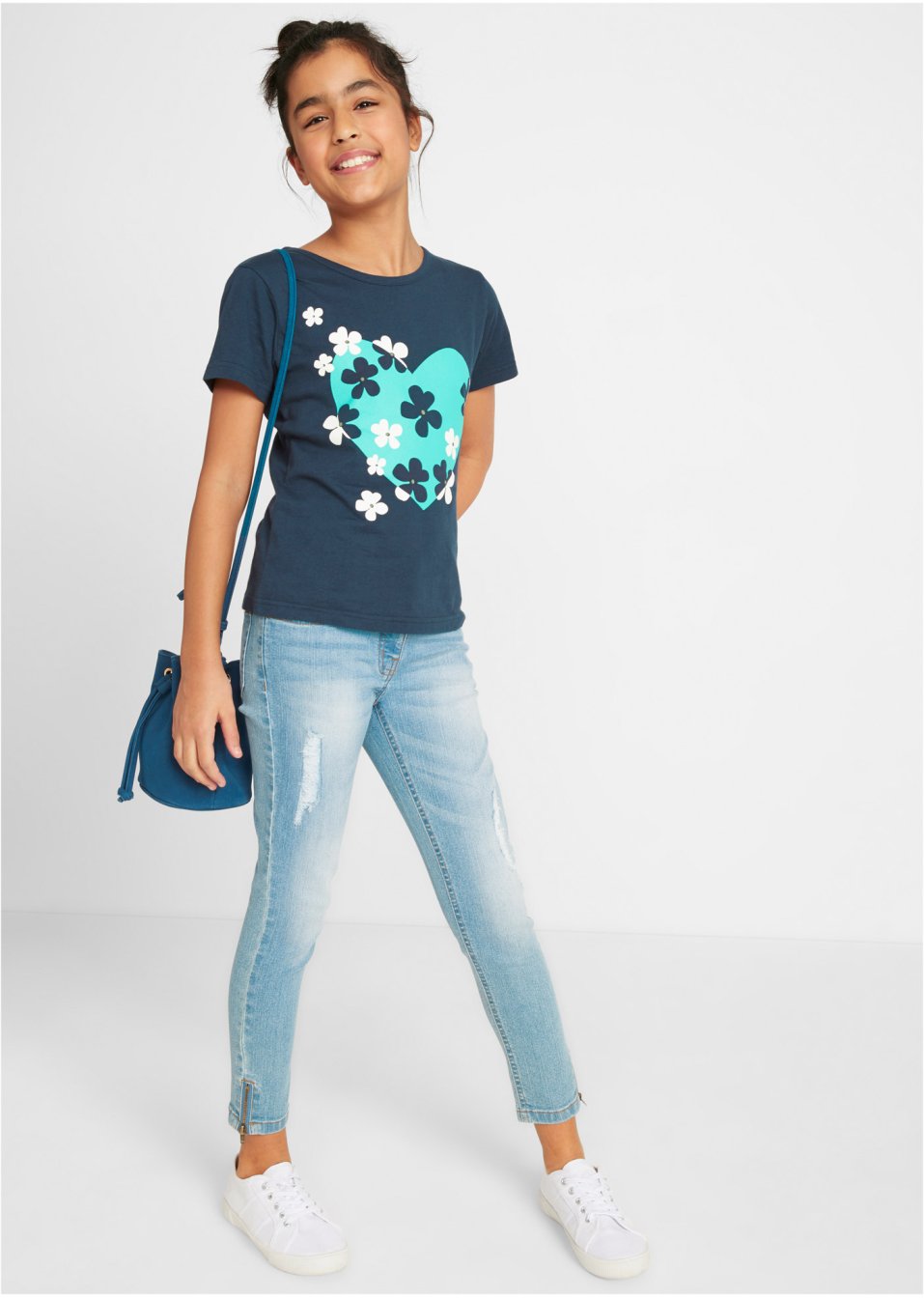 Lot de 2 T-shirts fille