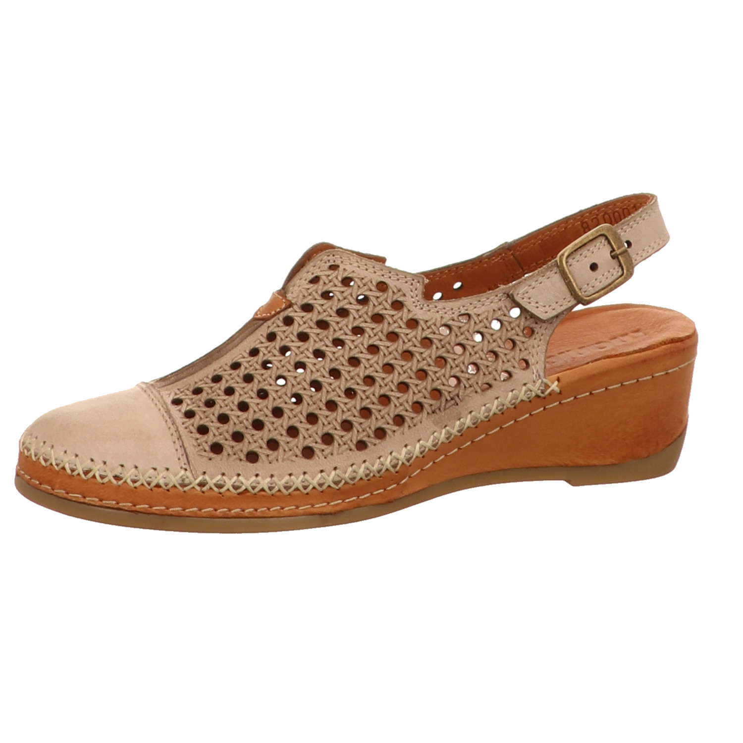 Pölking Sling Pumps braun beige