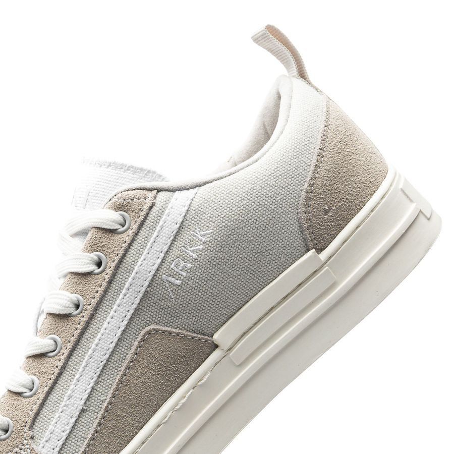ARKK Chaussures Sommr Canvas PET Suede R-H20 - Gris clair/Blanc Femme