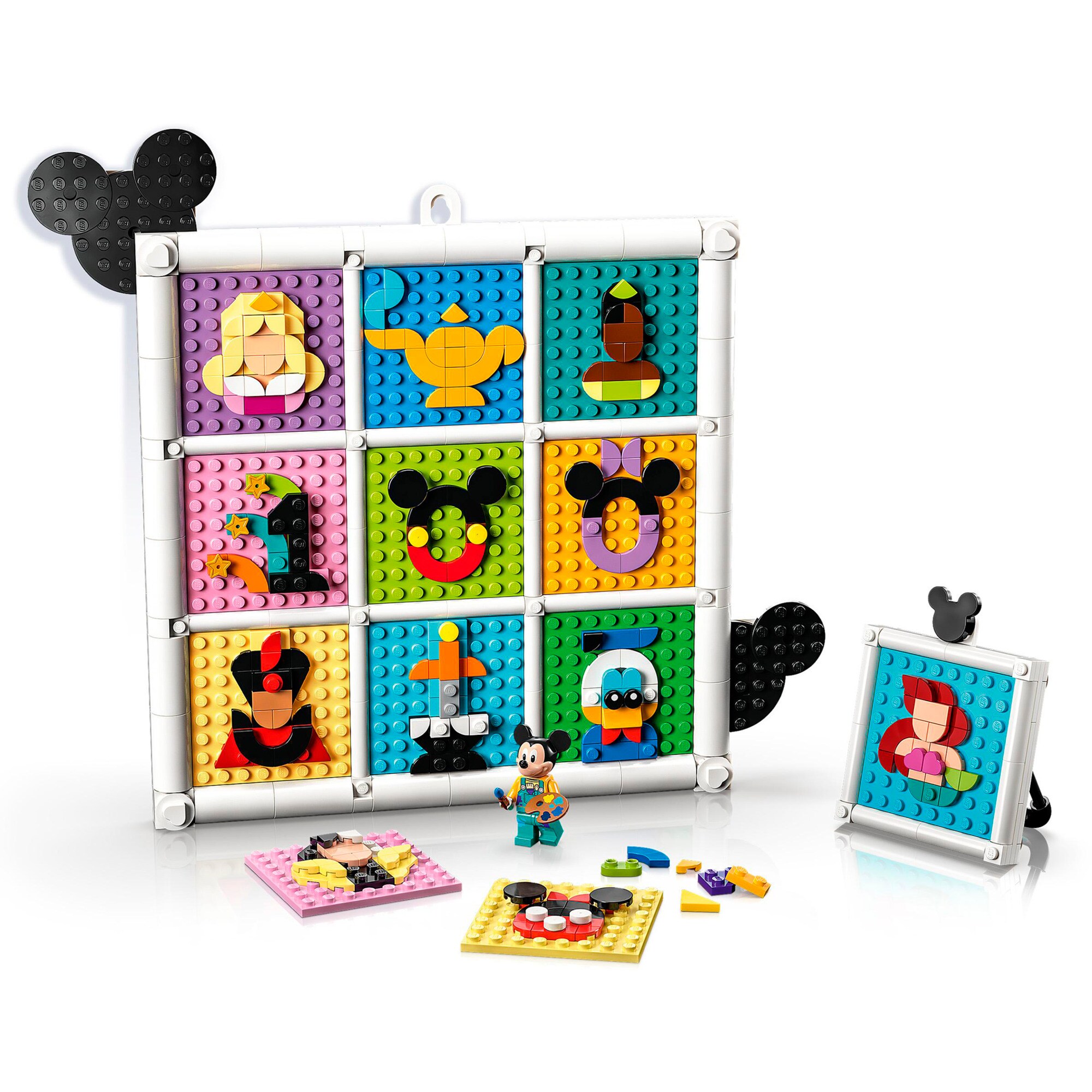 LEGO Konstruktionsspielzeug Disney 100 Jahre Disney Zeichentrickikonen