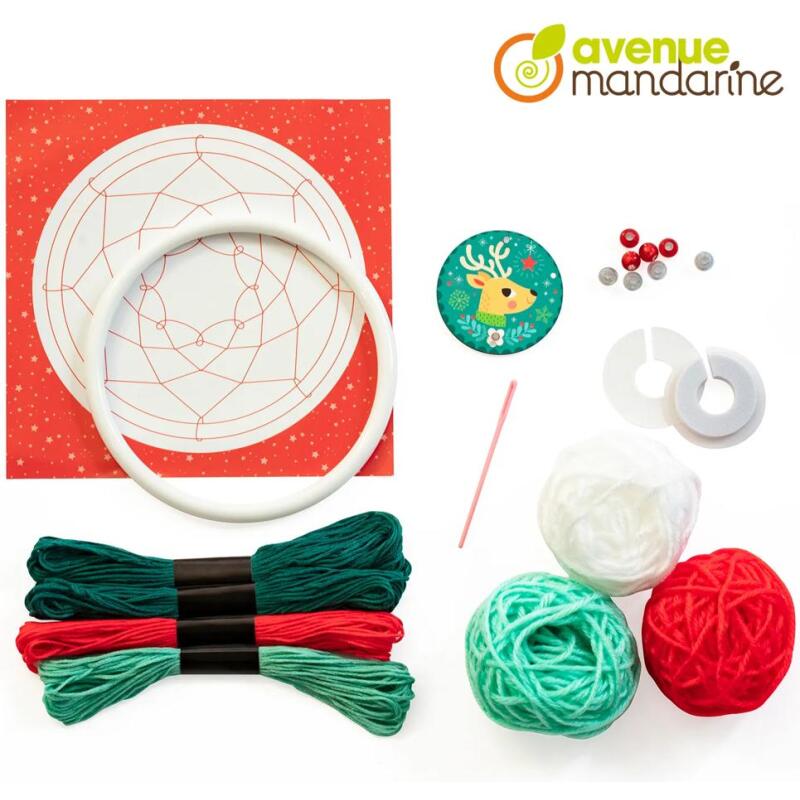 Boîte créative, Attraperêves de Noël - Multicolore