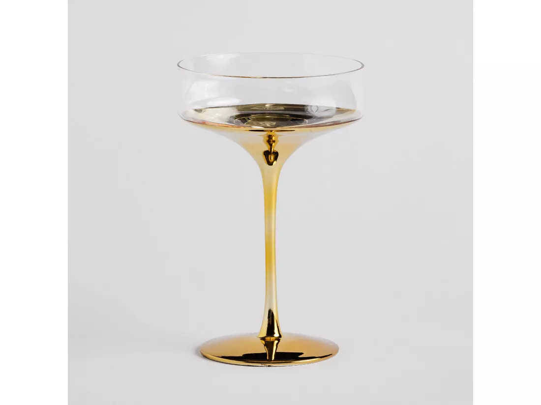 Verre À Cocktail Helena Or Moyen 18 x 11.5