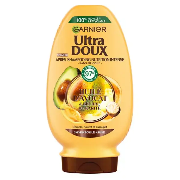 Condicionador nutritivo Garnier Ultra Doux com abacate e manteiga de karité 250ml