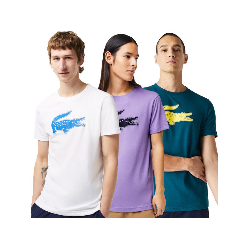 Tee-shirt Sport Lacoste logo 3D