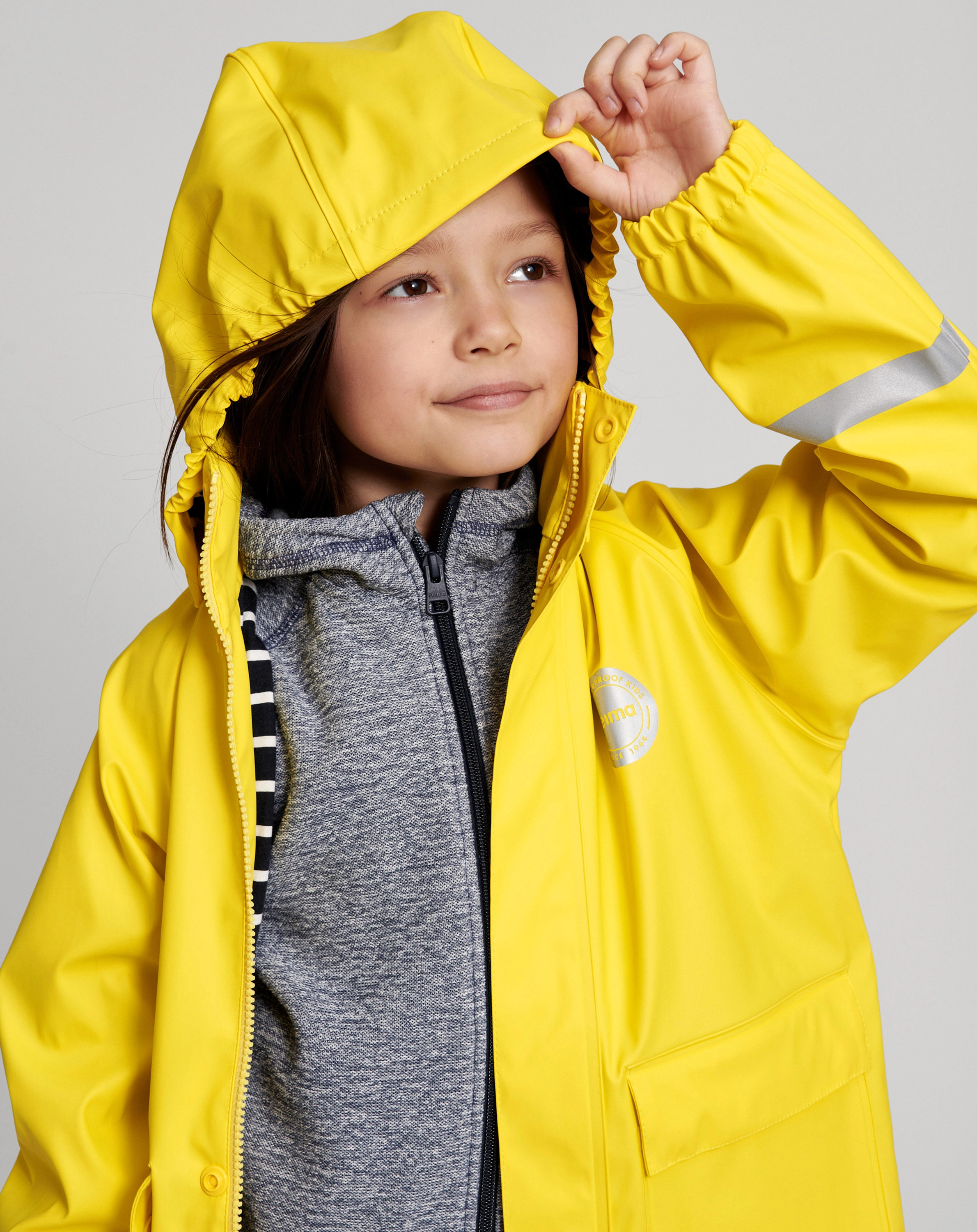 Regenjacke PISAROI in yellow