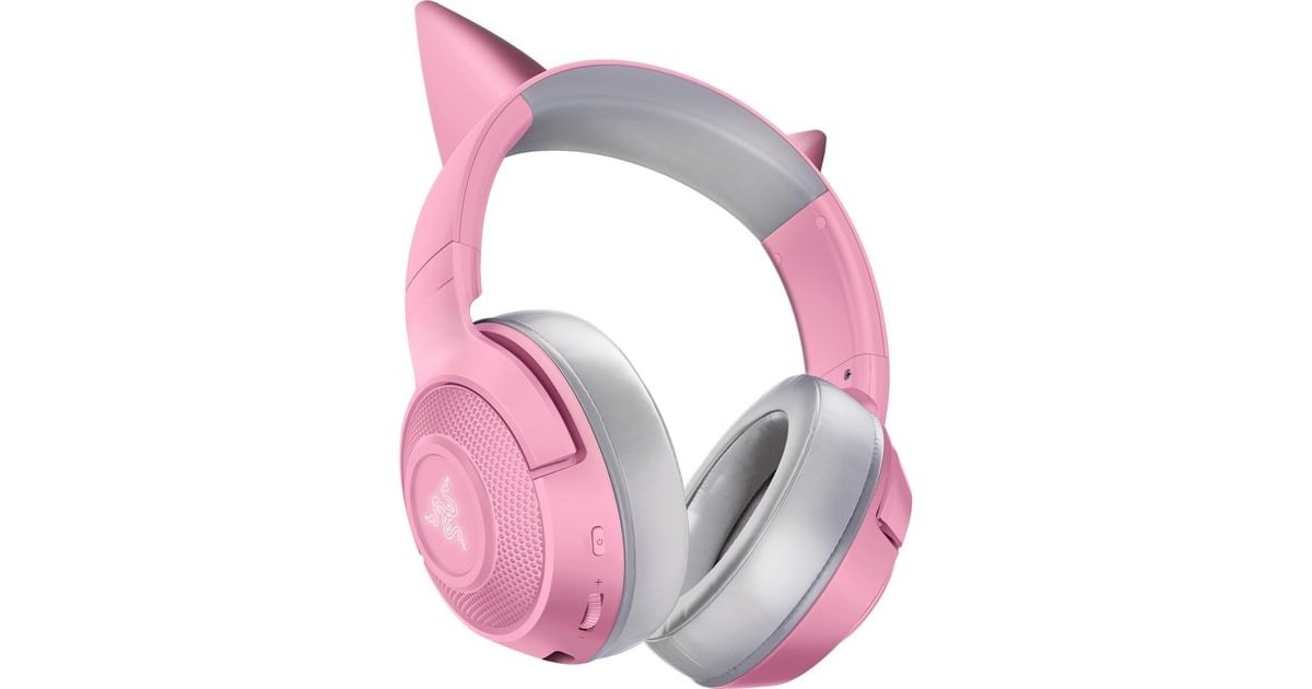 RazerKraken Kitty V2 Pro RGB over-ear gaming headset  (Roze)