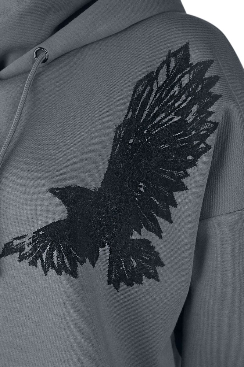 Sweat à Capuche avec Col Montant Intégré | Black Premium by EMP Sweat-shirt à capuche