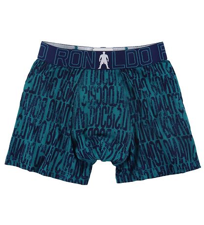 Ronaldo Boxershorts - 2er-Pack - Blau