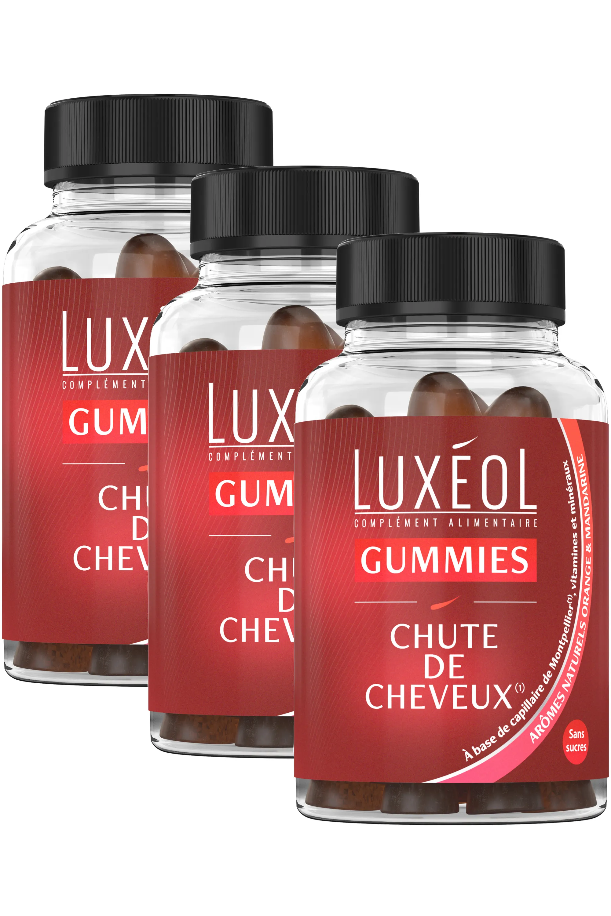 Luxéol Gummies chute de cheveux-150 g