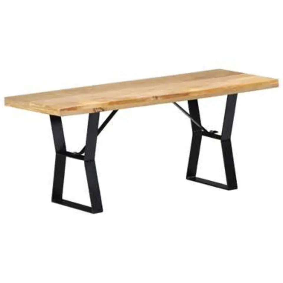 vidaXL - Bankje - Bruin - Hout
