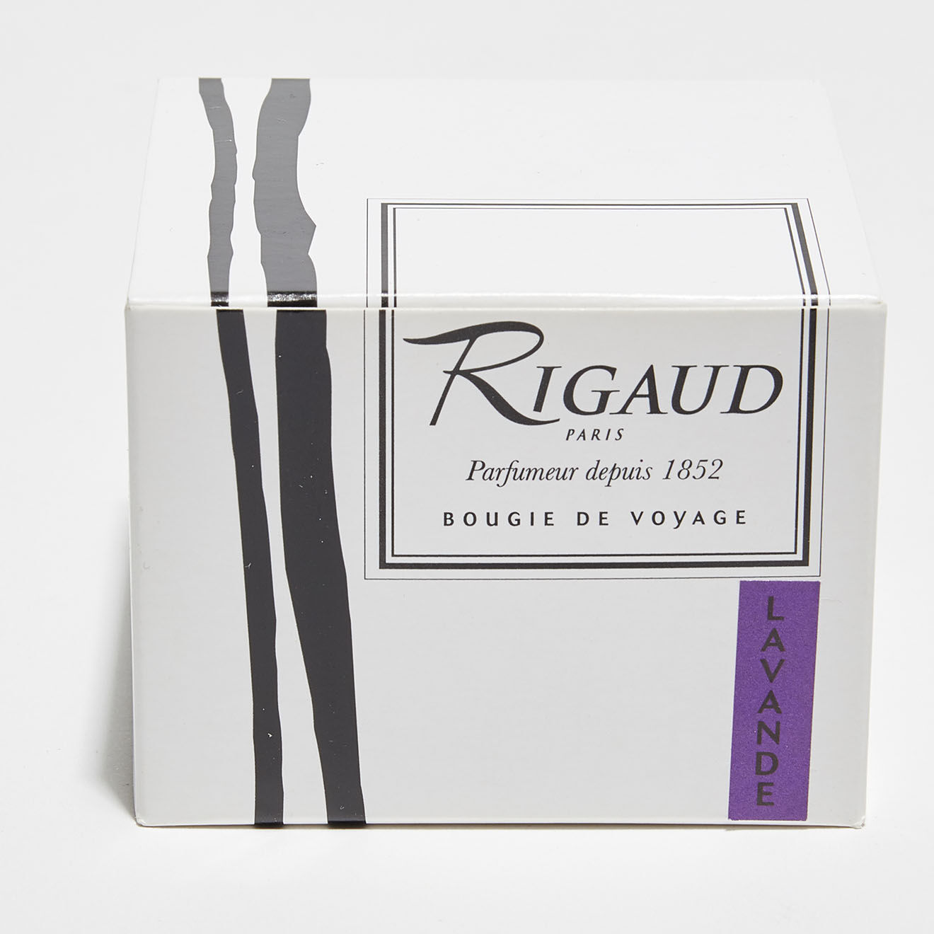 Rigaud Bougie parfumée de voyage Lavande Moderne - 1 mèche 35h