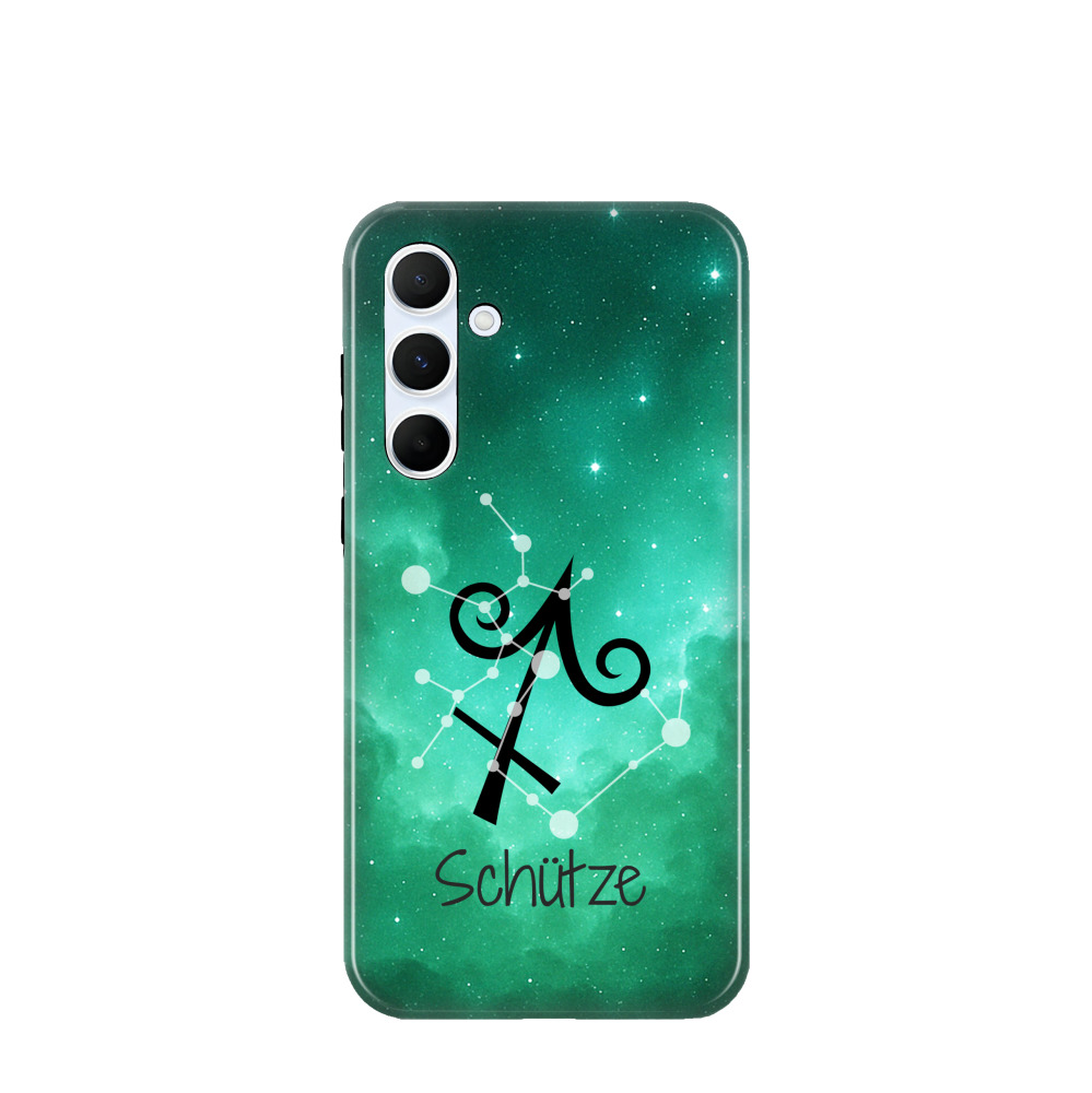 Samsung Galaxy A55 Hybrid (Kunststoff / Gummi) Hülle Schütze 2 - Grün