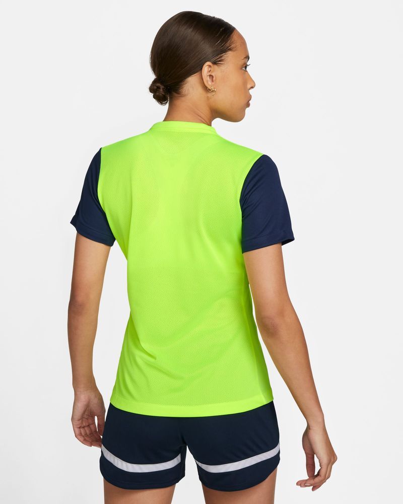 Maillot Nike Tiempo Premier II Jaune Fluo pour femme