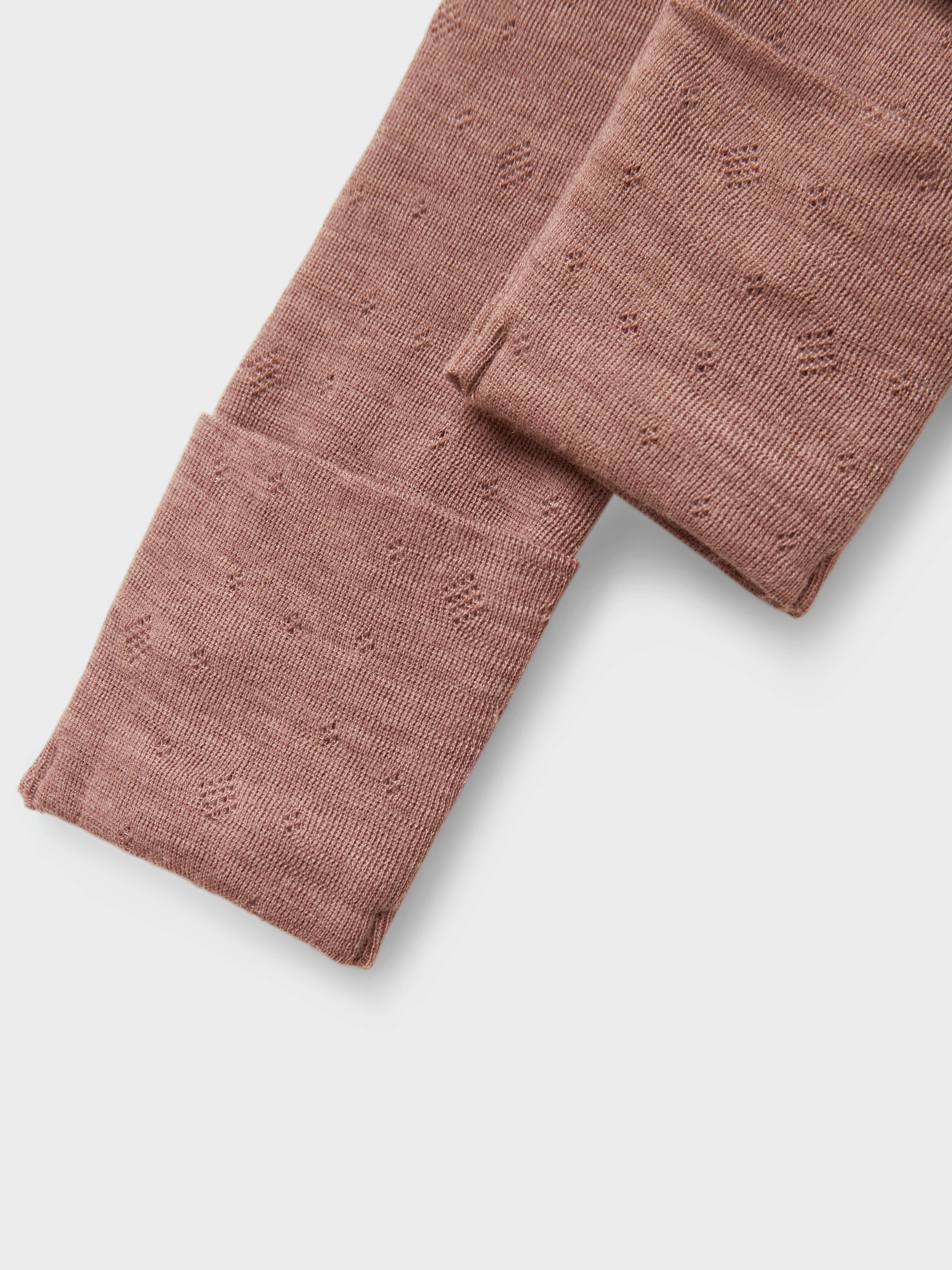 Name It Schlafanzug »NBFWANG WOOL NEEDLE NIGHTSUIT SOLID NOOS« aus reiner Merinowolle