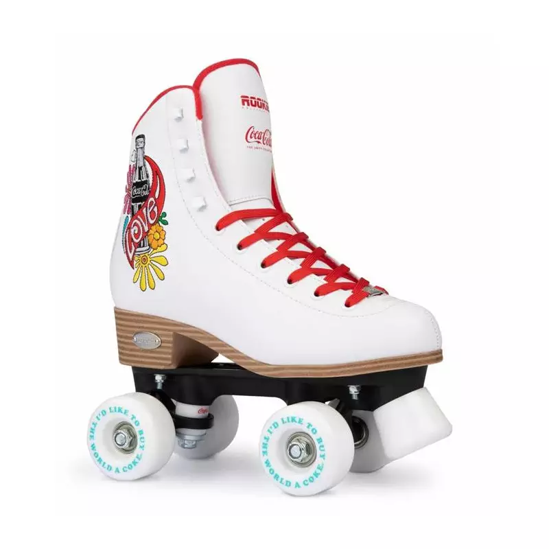 Roller Quad ROOKIE Coca-Cola Love Limited White 35.5
