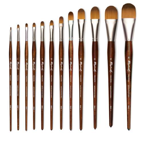 Raphaël® Precision Öl und Acryl Pinsel Serie 8940, Katzenzungenpinsel