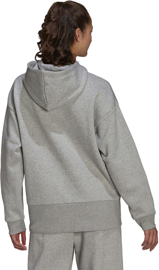 adidas Essentials Studio Fleece hættetrøje Grå