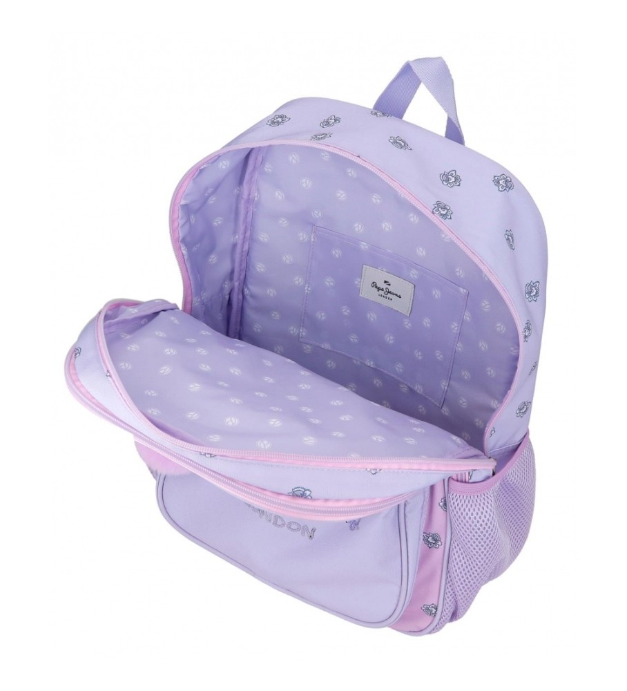 Pepe Jeans Mochila escolar Pepe Jeans Becca dos compartimentos 40 cm