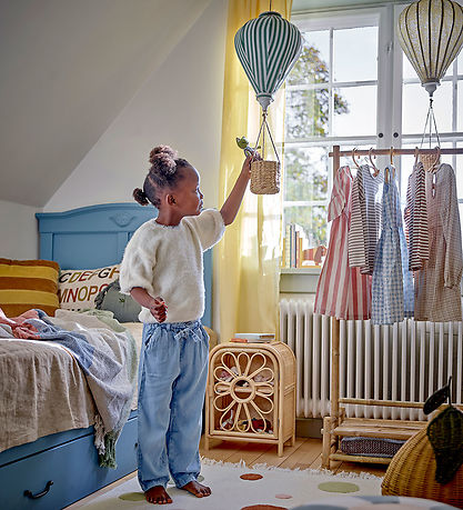 Bloomingville Heißluftballon - 65 cm - Pomp - Grün
