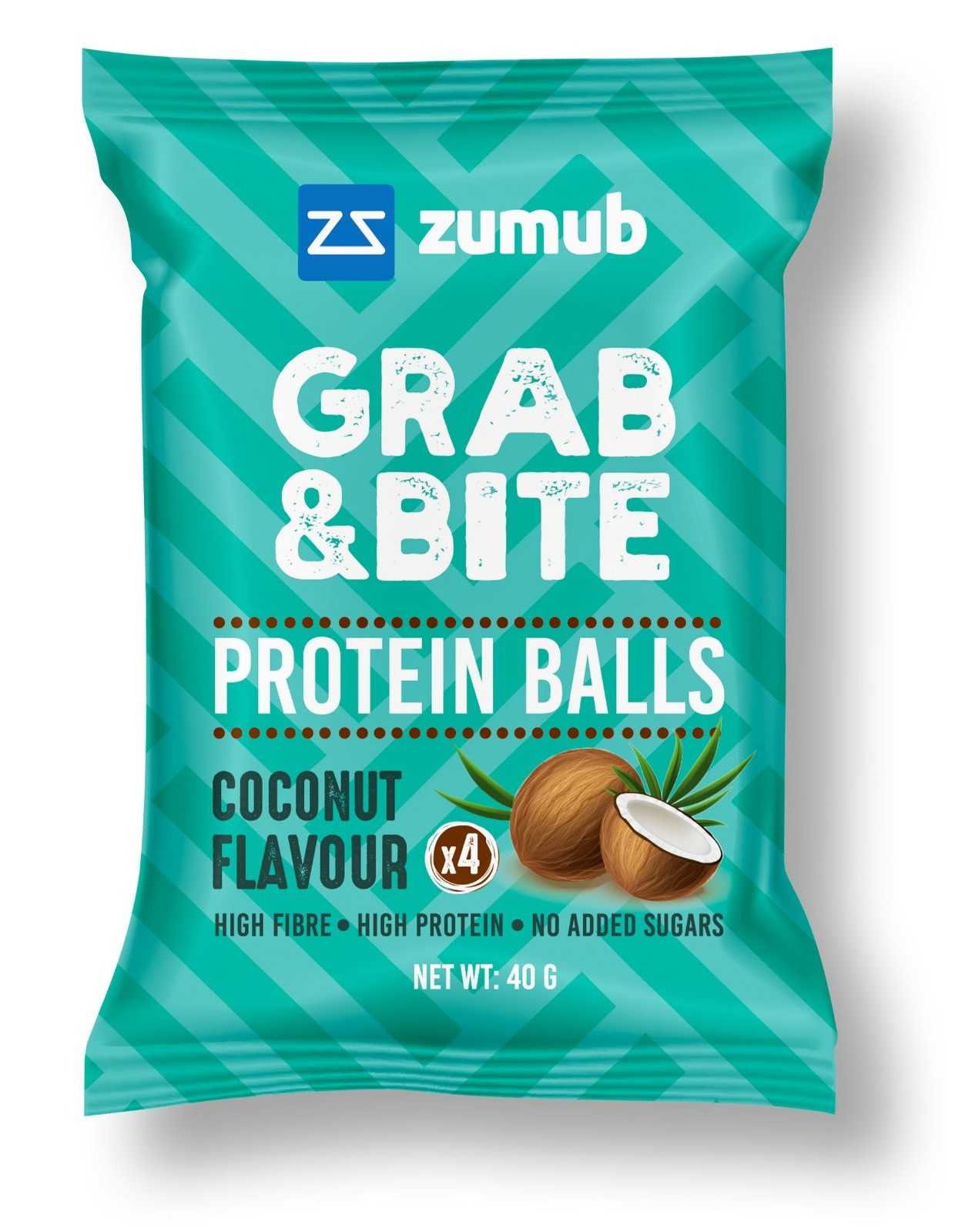 Bolinhas de Proteína Zumub - Pegue e Morda (4 unidades)