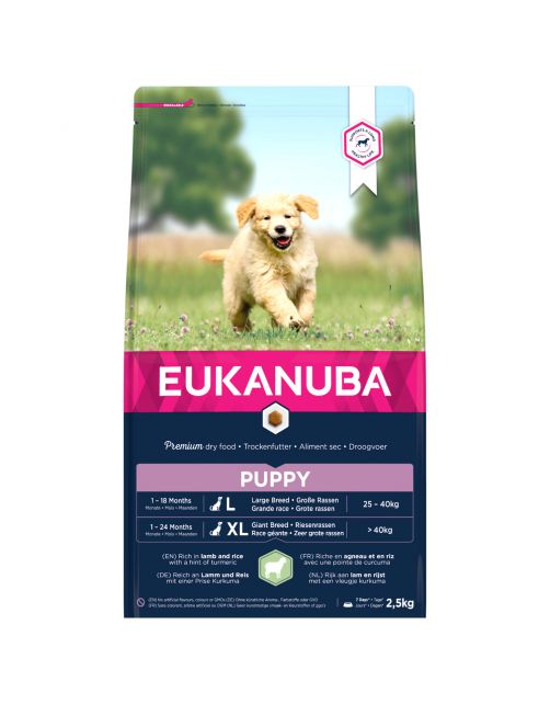 Eukanuba Puppy\/Junior Lam&Rijst - Hondenvoer