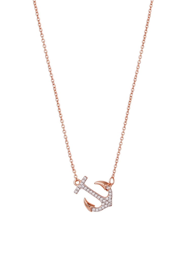 Xenox Damenkette Crazy Wave Roségold XS4170R