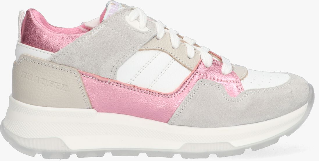 BRAQEEZ gebroken wit braqeez lage sneakers fallon flow