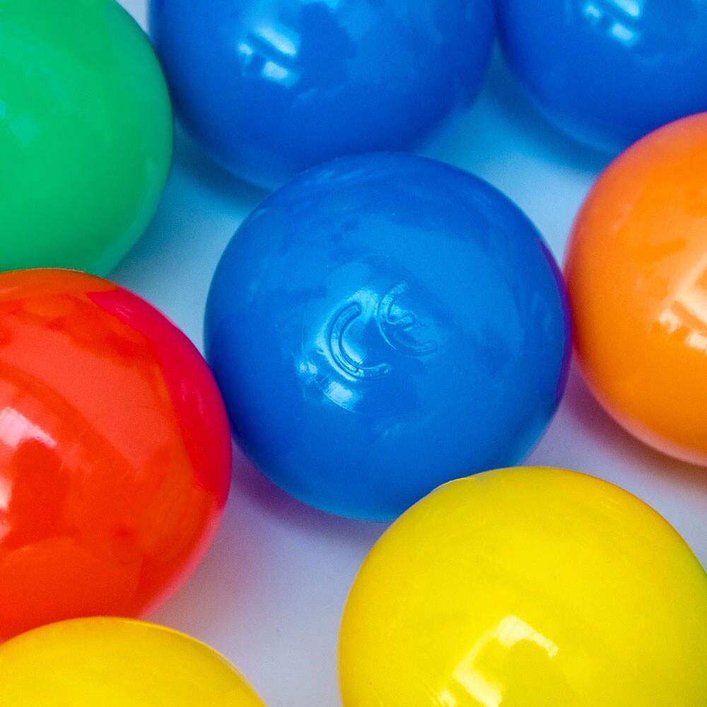 5000 bunte Bälle für Bällebad 7cm Babybälle Plastikbälle Baby Spielbälle