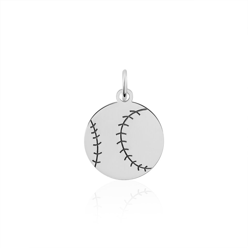 Pendentif Enee Argent Blanc