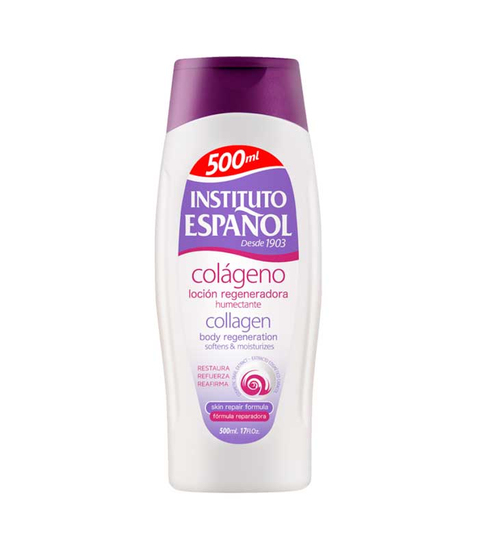 Instituto Español - Loção hidratante regeneradora de colágeno 500ml