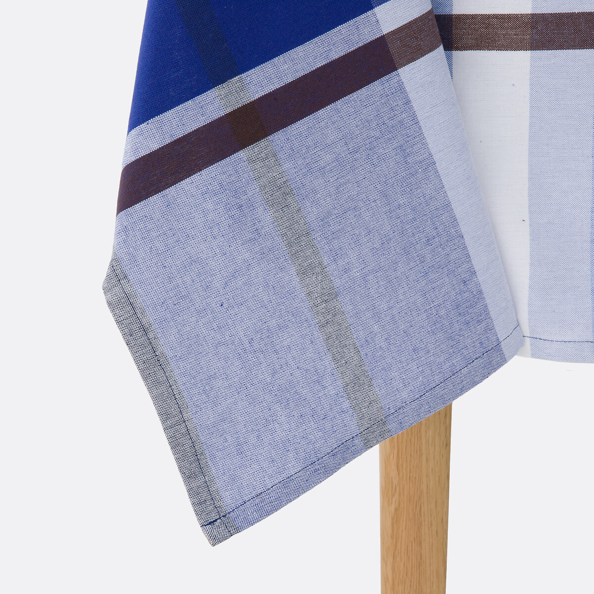 LA REDOUTE INTERIEURS<br>Toalha de mesa xadrez de algodão tecido e tingido, Selwyn