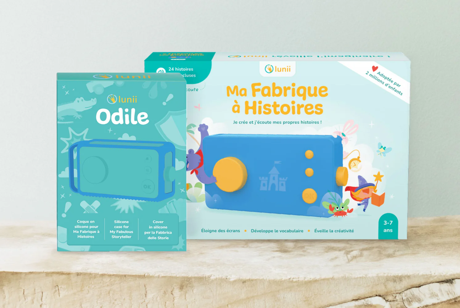 Pack - Fabrique Bleue + Coque Bleue