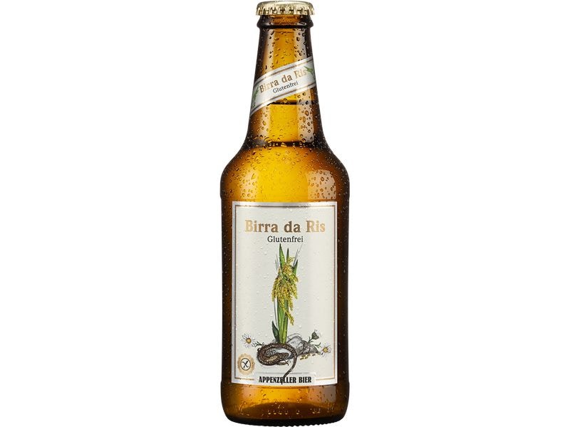 Appenzeller Bier Bier Birra da Ris glutenfrei 6 x 0.33 l Lagerbier ohne Gluten
