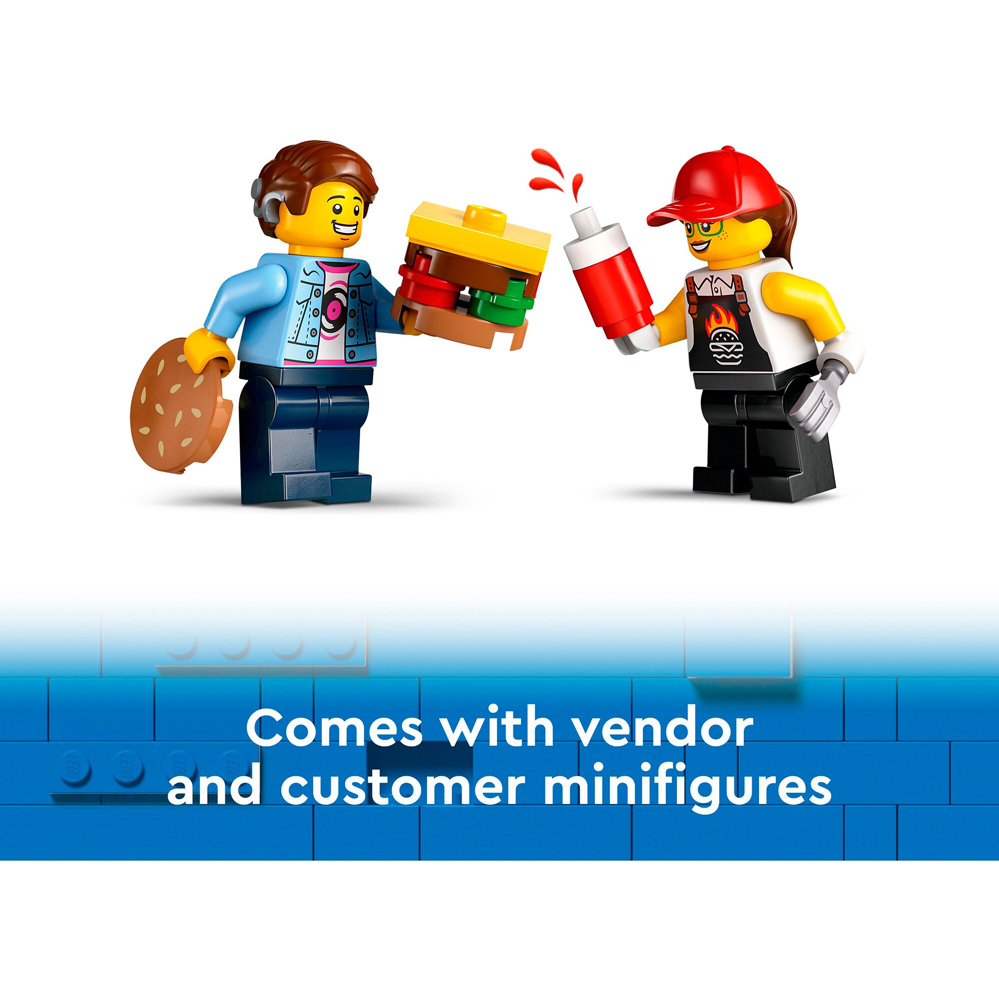 LEGO Konstruktionsspielzeug City Burger-Truck