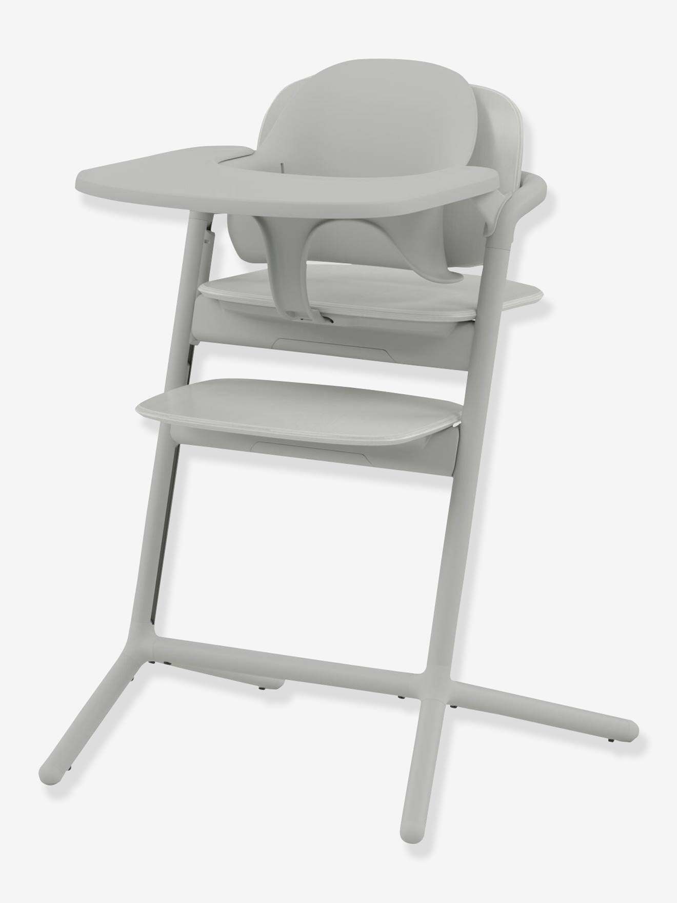 Conjunto de cadeira alta Cybex Lemo 2 4 em 1 com rede, cinza