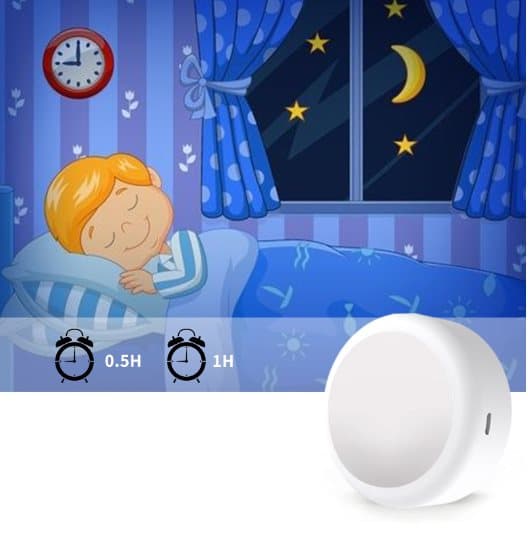 INF Oppladbare LED-spotlights 13 RGB-farger 3-pakning Hvit
